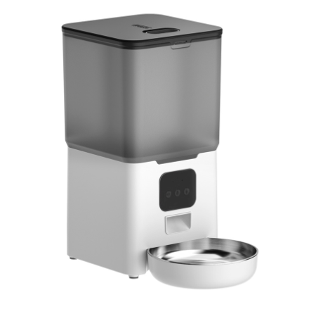 Comedouro Automático 6L para Cães e Gatos — Timer Programável