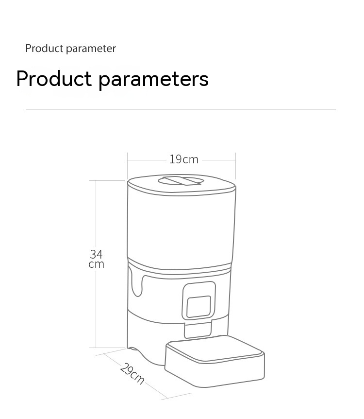 Comedouro Automático 6L para Cães e Gatos — Timer Programável